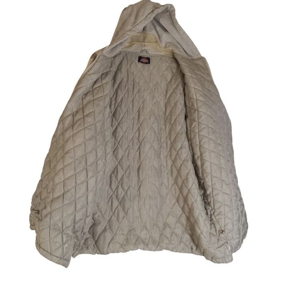 Dickies Authentic Men's Heavyweight Plaid Flannel Full Zip Hooded Work J… - Picture 7 of 8